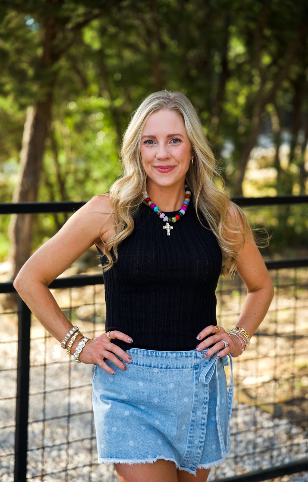 The Fall Staple Top- Black