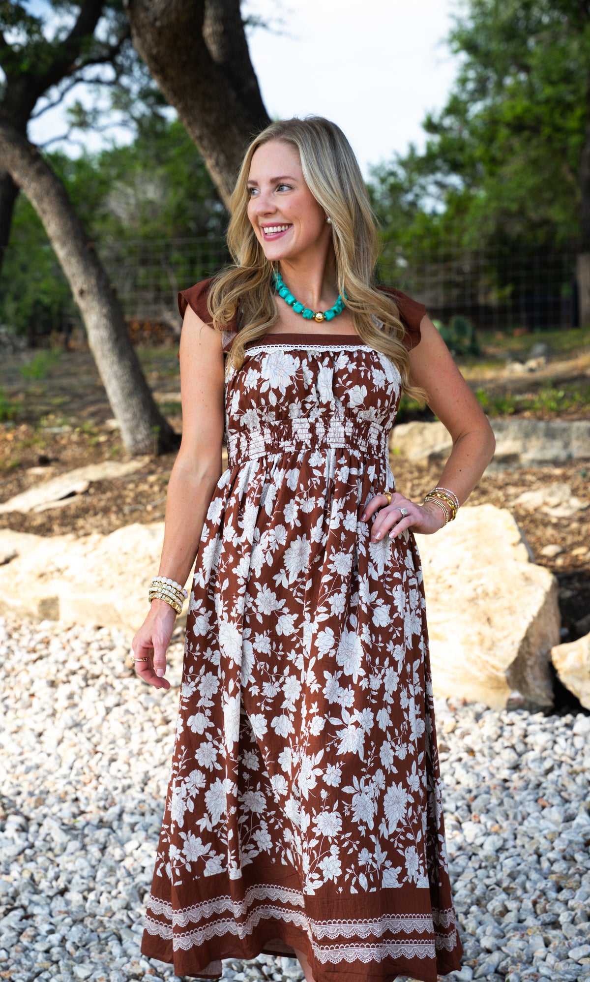 Heirloom Floral Dress