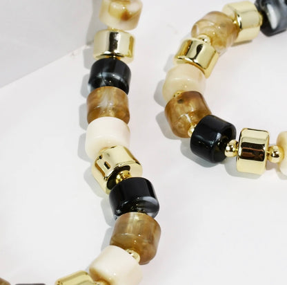 Treasure Jewels Mocha Mood Necklace Set