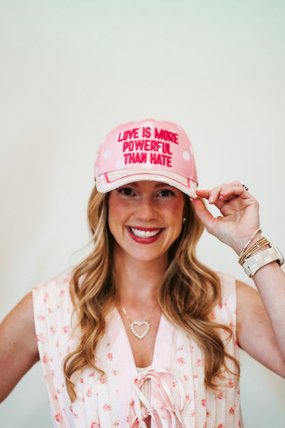 Love Is More Powerful Hat