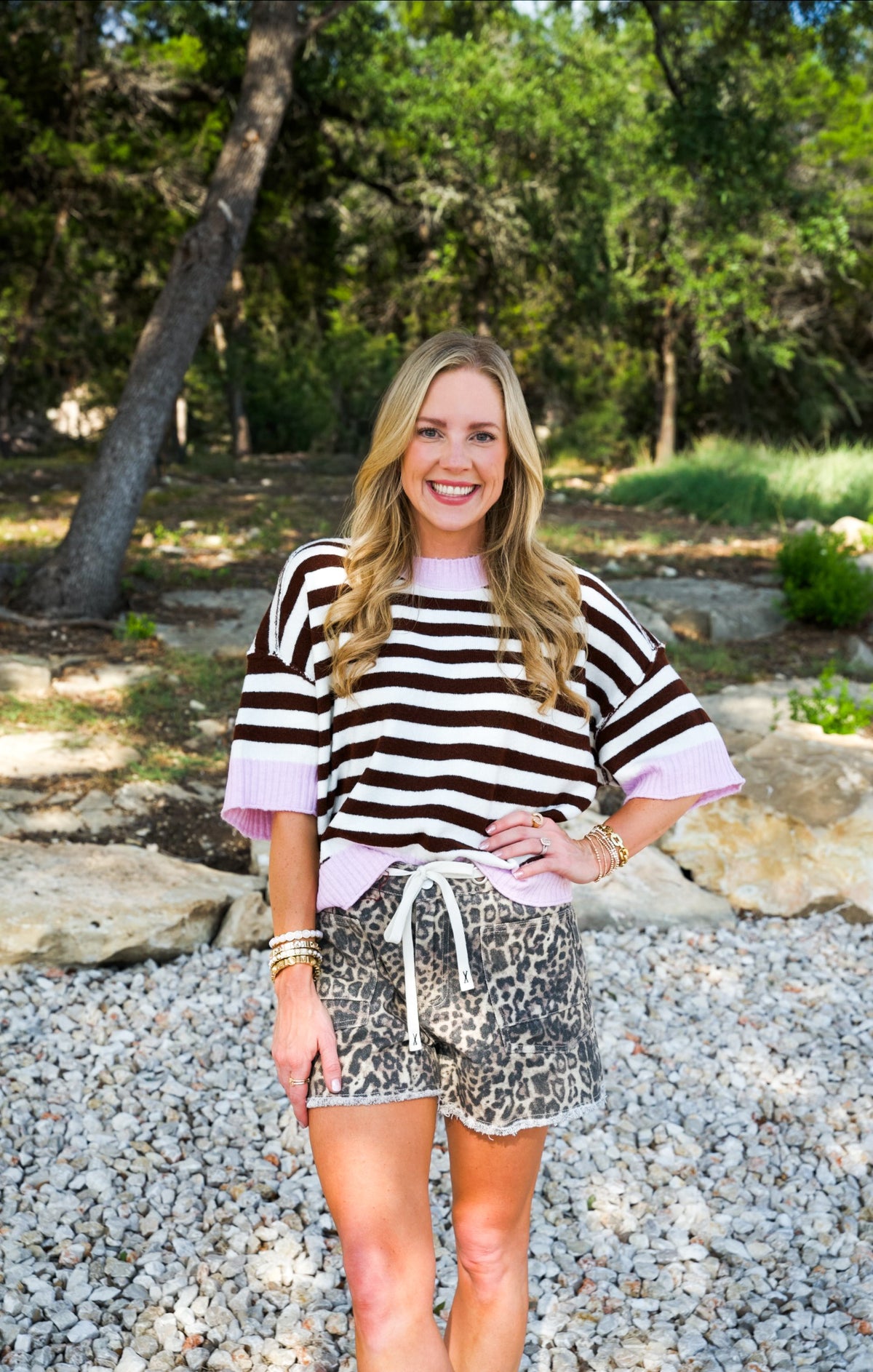 Stripe Is Right Knit Top