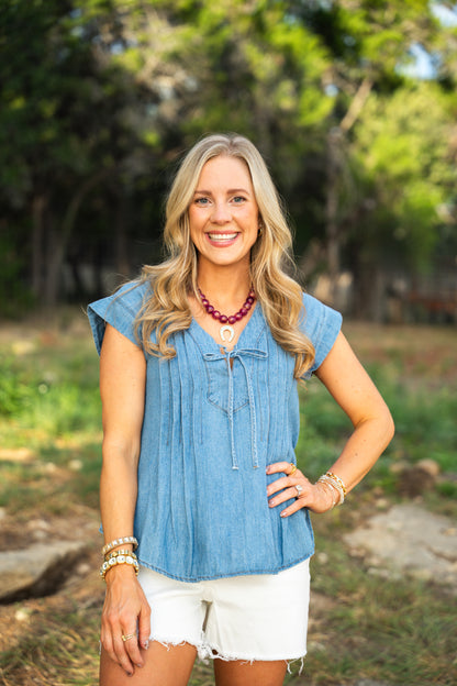Blue Jean Baby Top