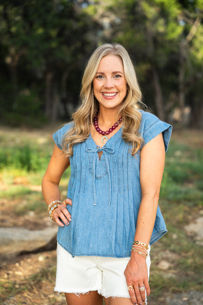 Blue Jean Baby Top