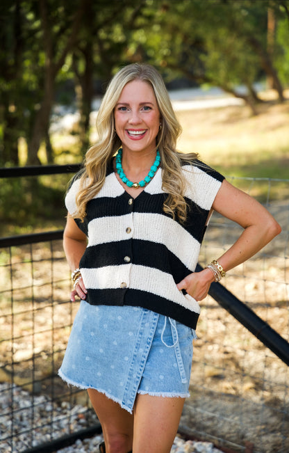 Soho Stripe Vest