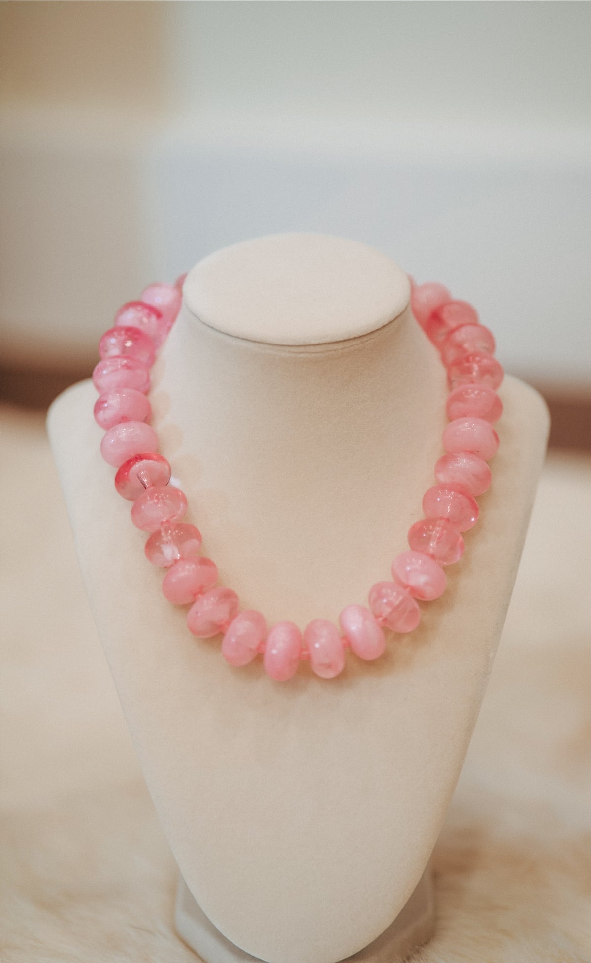 Treasure Jewels Sugar Bead Necklace