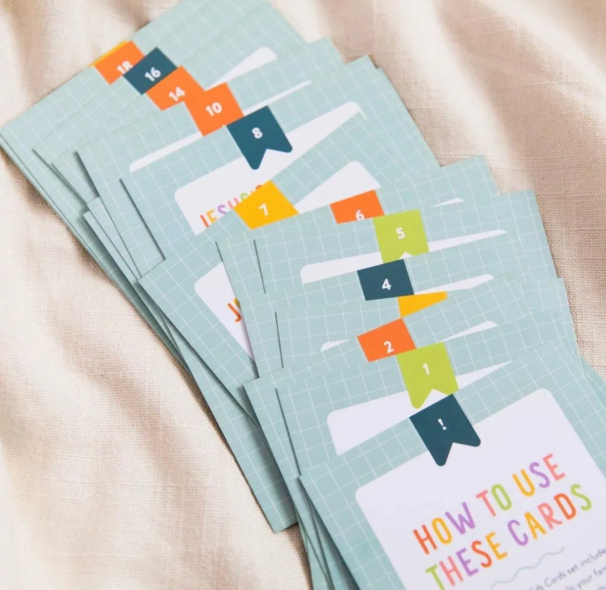 Life Of Jesus Kids Card Set